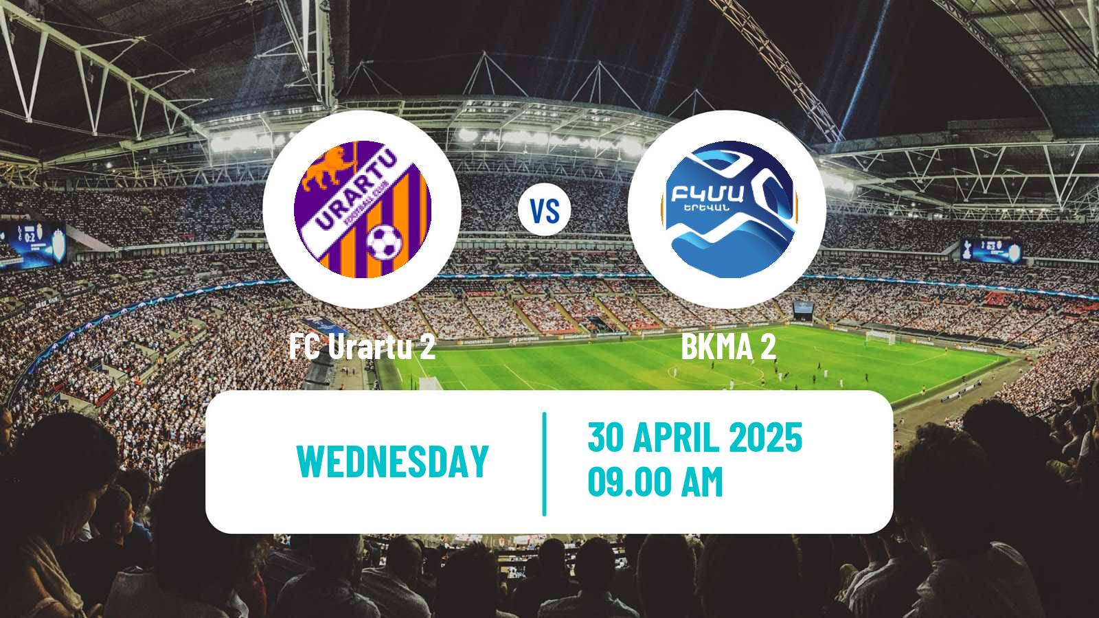 Soccer Armenian First League Urartu 2 - BKMA 2
