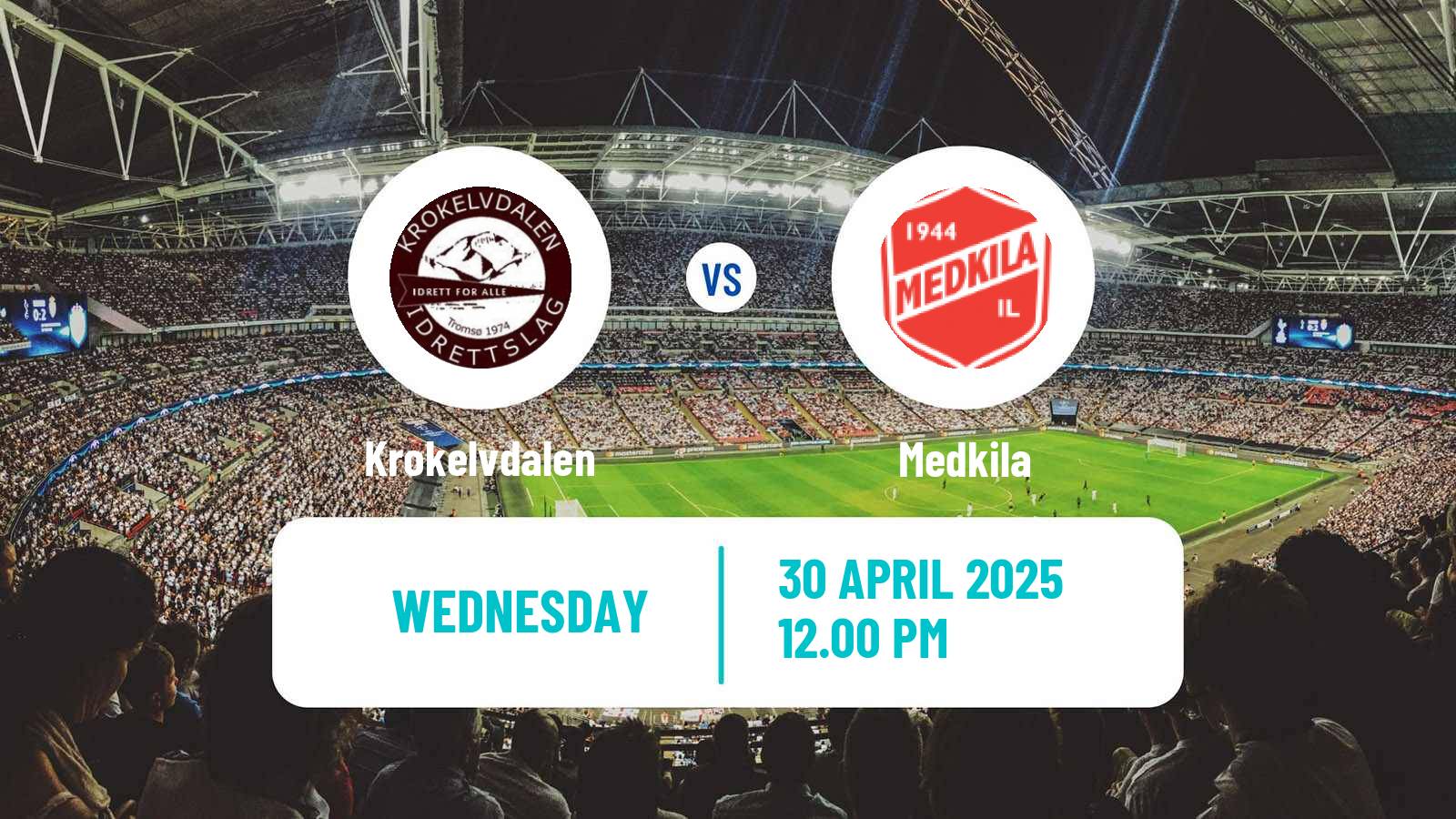 Soccer Norwegian Cup Women Krokelvdalen - Medkila