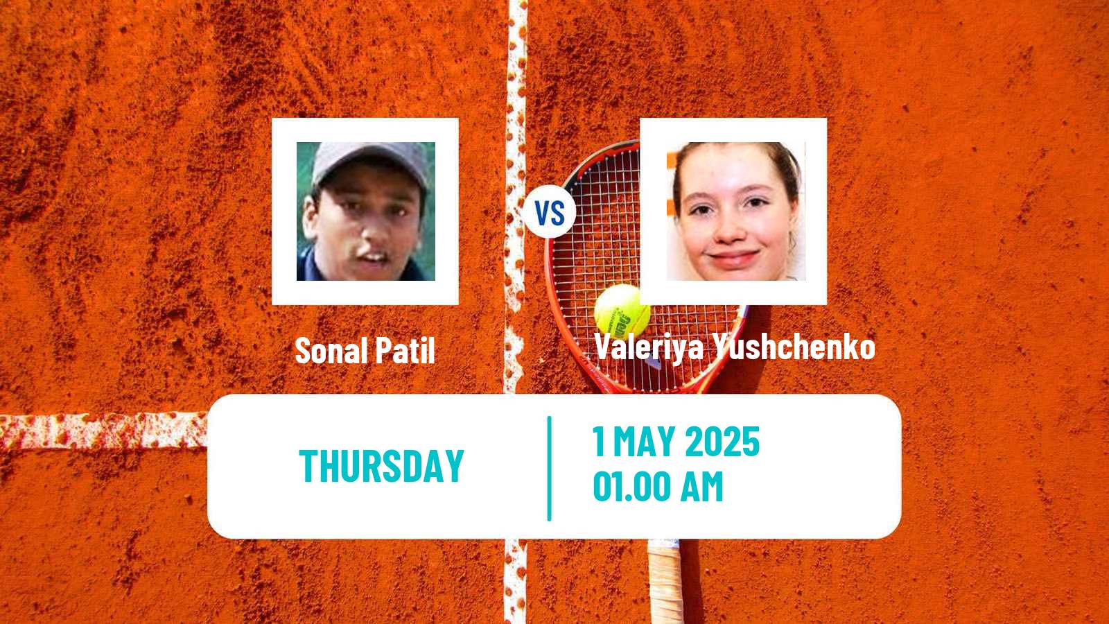Tennis ITF W15 Shymkent 2 Women Sonal Patil - Valeriya Yushchenko