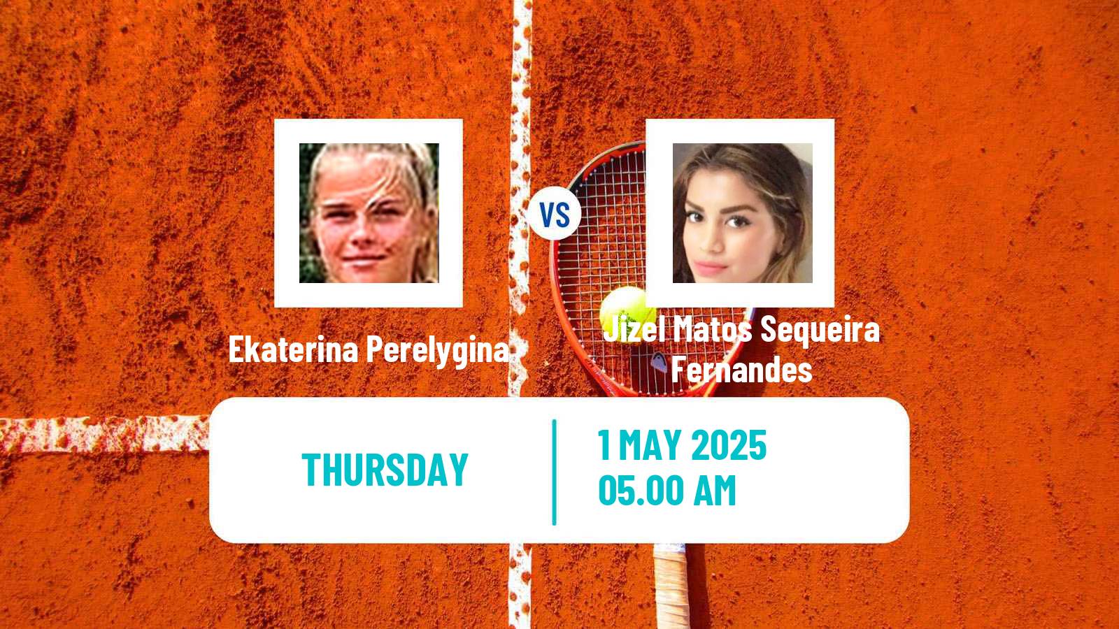 Tennis ITF W15 Shymkent 2 Women Ekaterina Perelygina - Jizel Matos Sequeira Fernandes