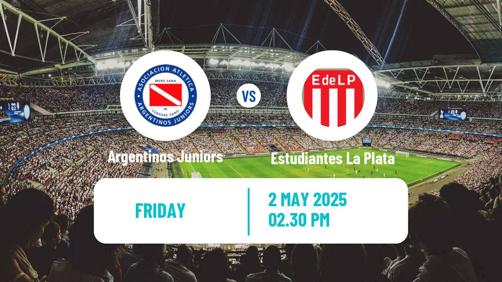 Soccer Argentinian Liga Profesional Argentinos Juniors - Estudiantes La Plata