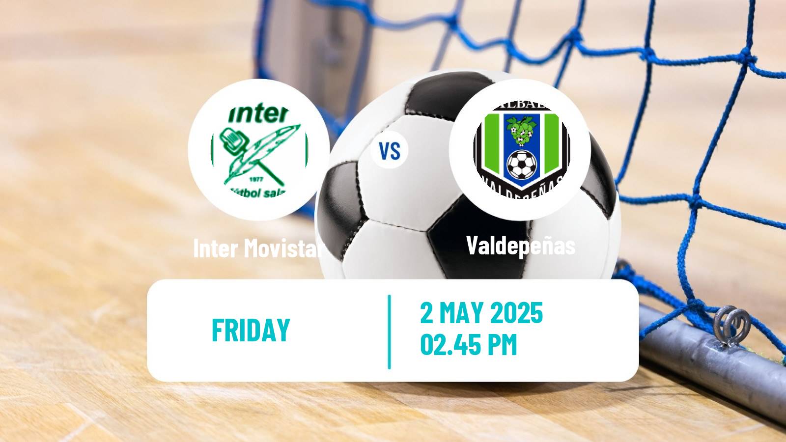 Futsal Spanish Primera Division Futsal Inter Movistar - Valdepeñas