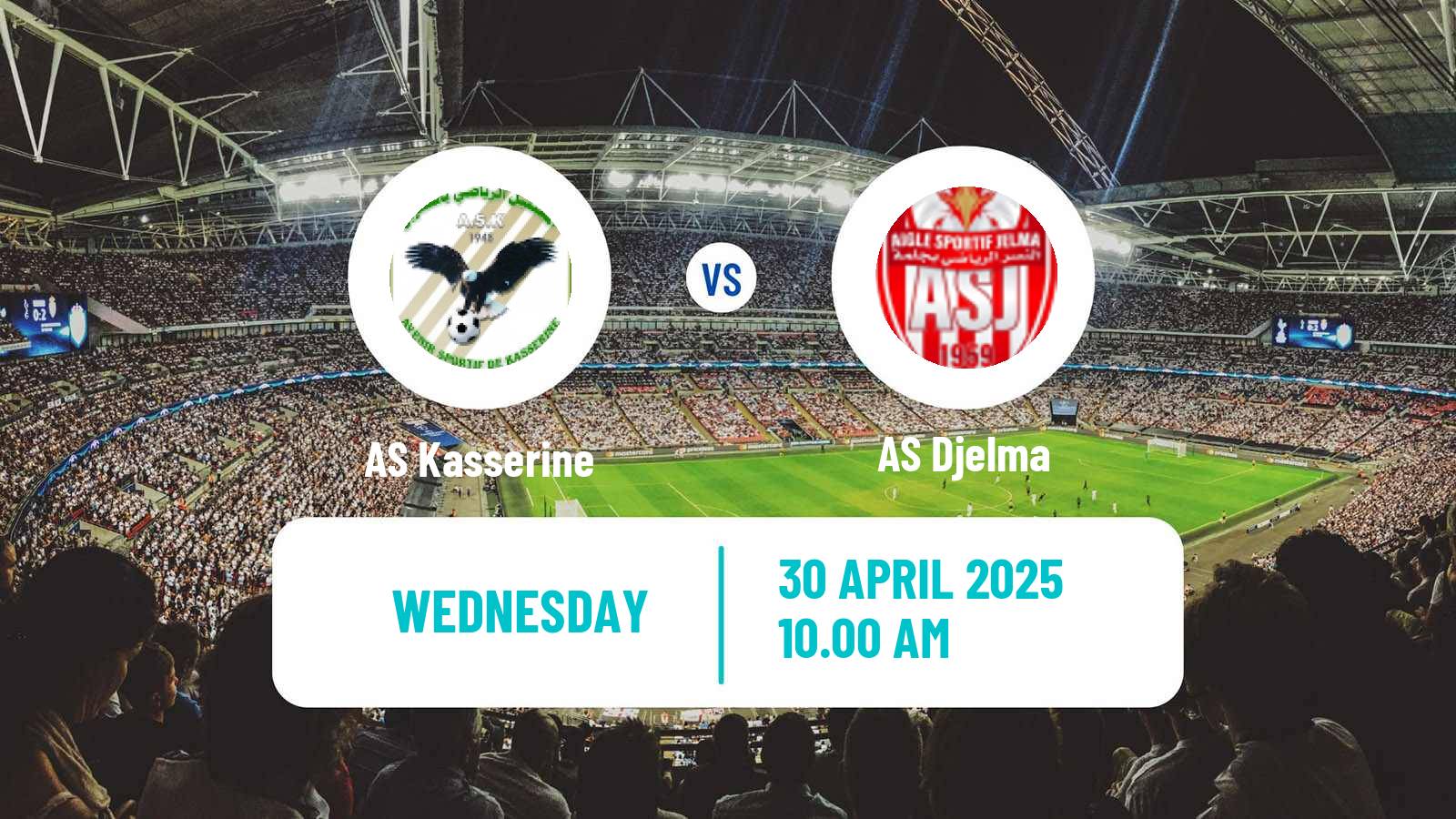Soccer Tunisian Ligue 2 Kasserine - Djelma