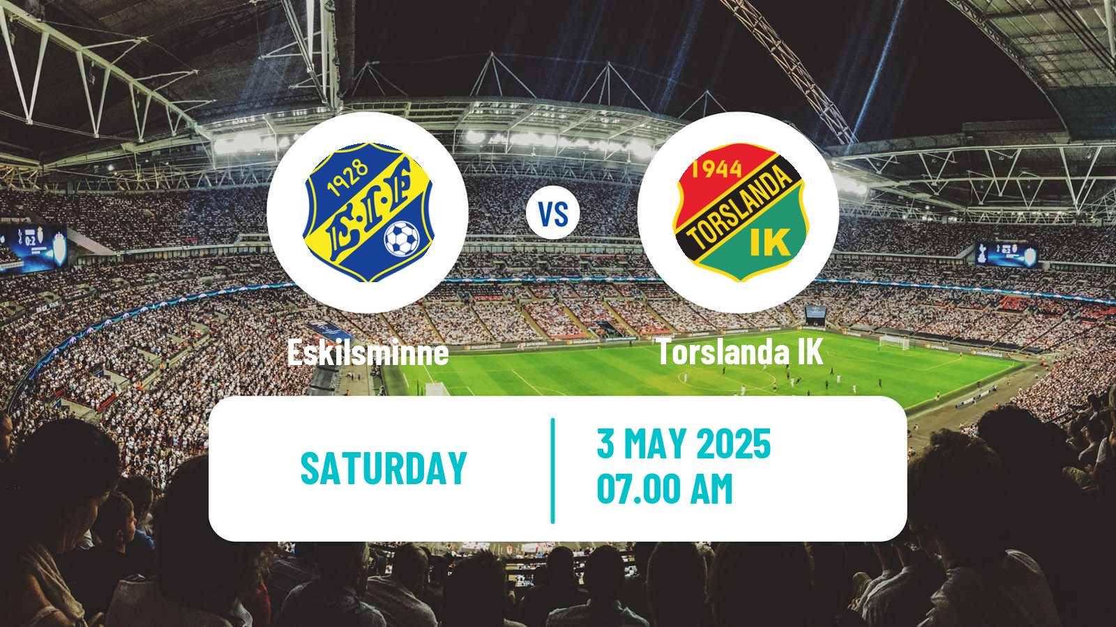 Soccer Swedish Division 1 Södra Eskilsminne - Torslanda