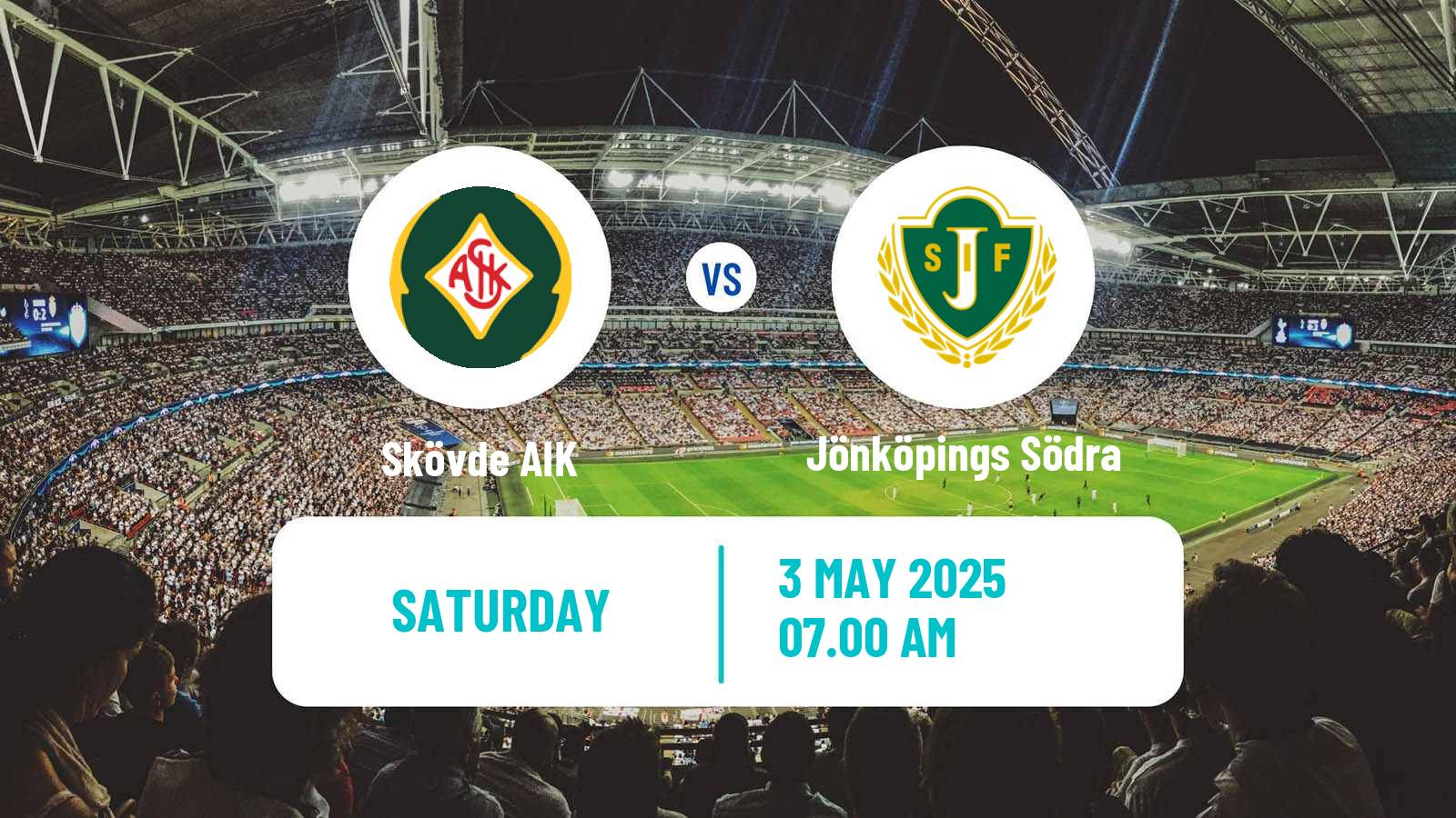 Soccer Swedish Division 1 Södra Skövde AIK - Jönköpings Södra