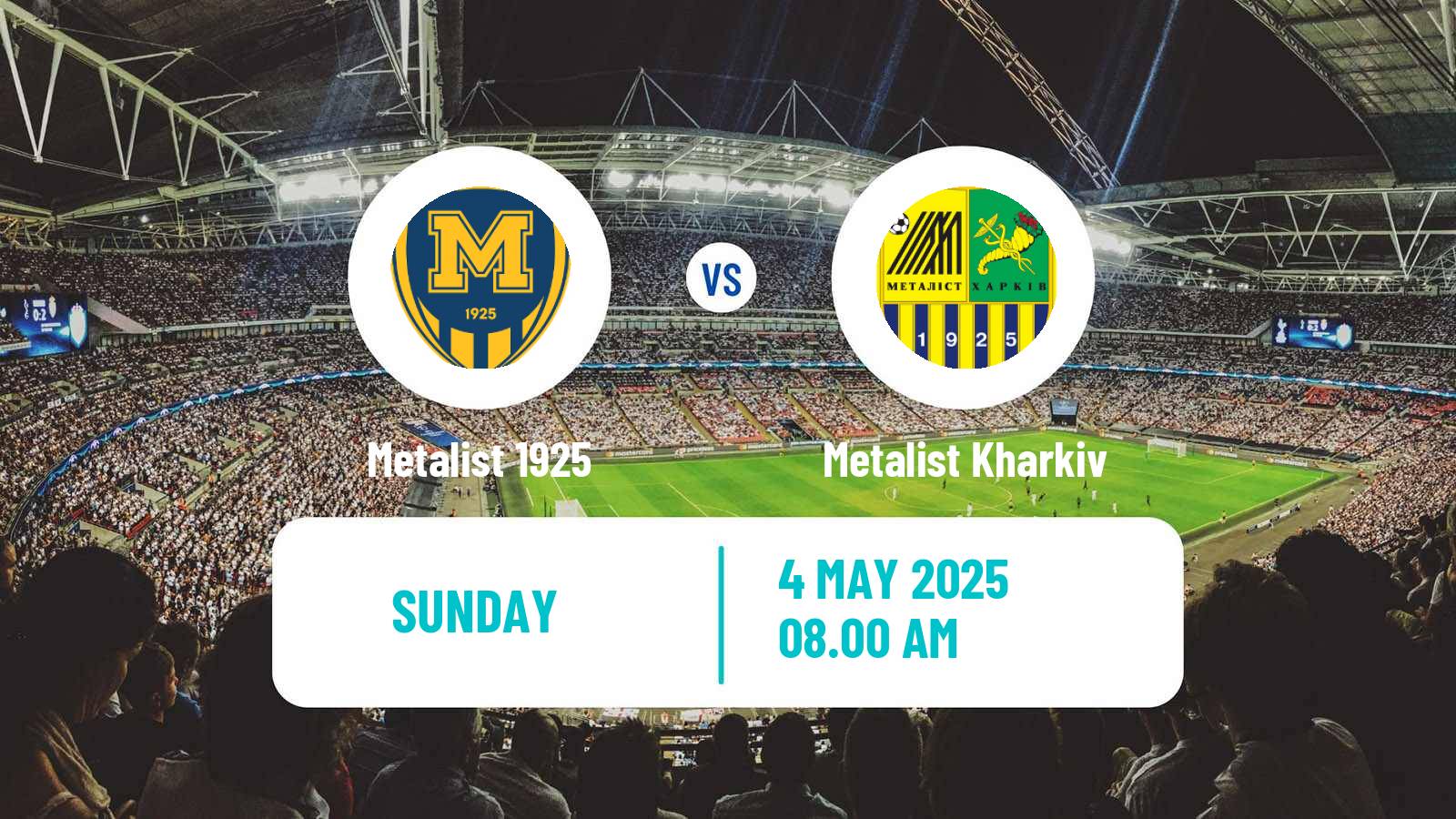 Soccer Ukrainian Persha Liga Metalist 1925 - Metalist Kharkiv
