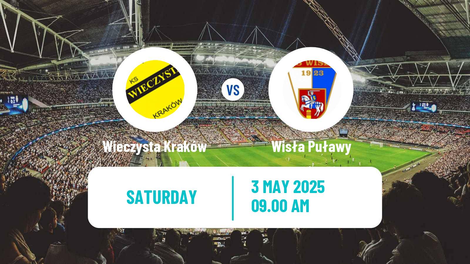 Soccer Polish Division 2 Wieczysta Kraków - Wisła Puławy