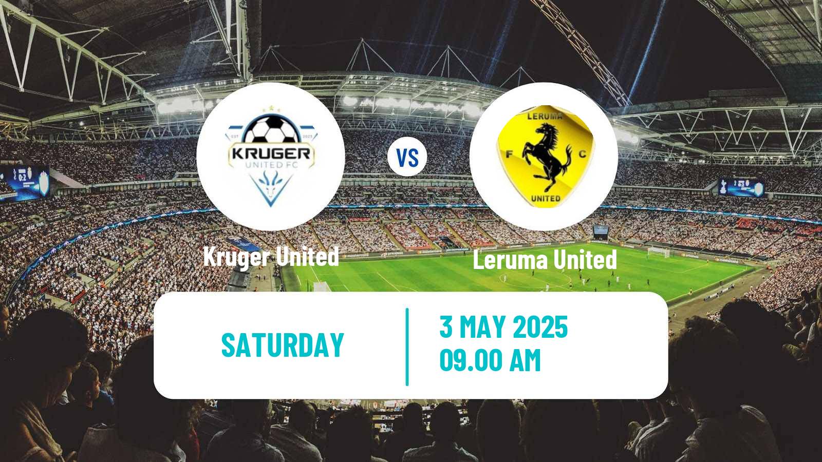 Soccer South African First Division Kruger United - Leruma United