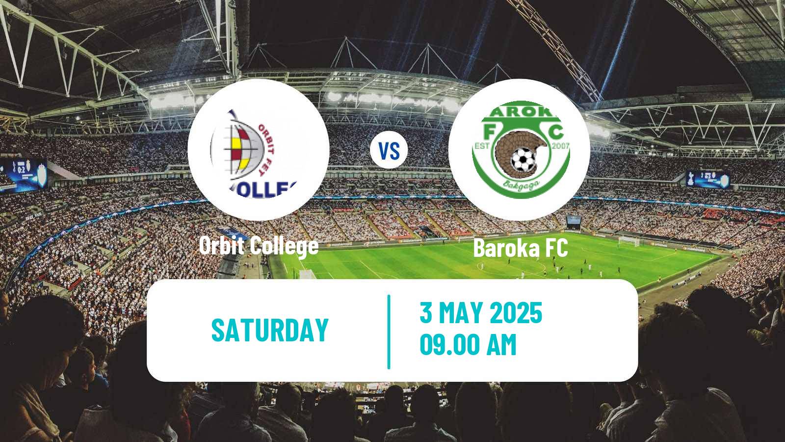 Soccer South African First Division Orbit College - Baroka