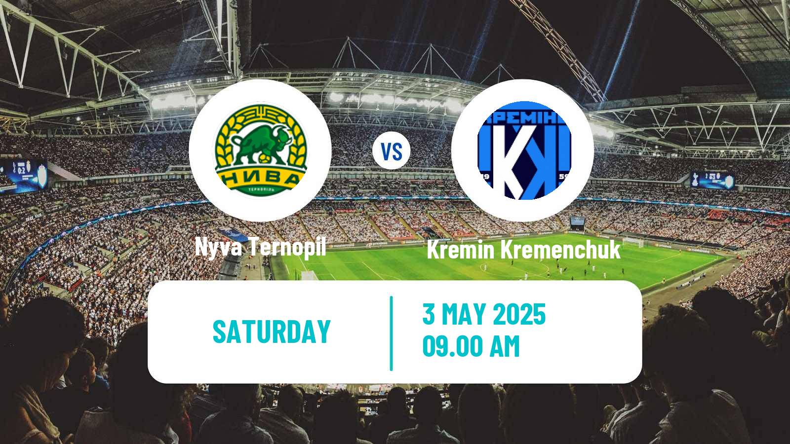 Soccer Ukrainian Persha Liga Nyva Ternopil - Kremin Kremenchuk
