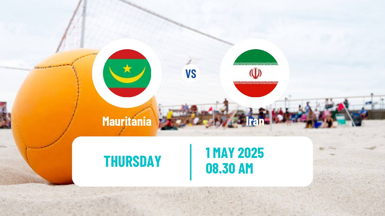 Beach soccer World Cup Mauritania - Iran