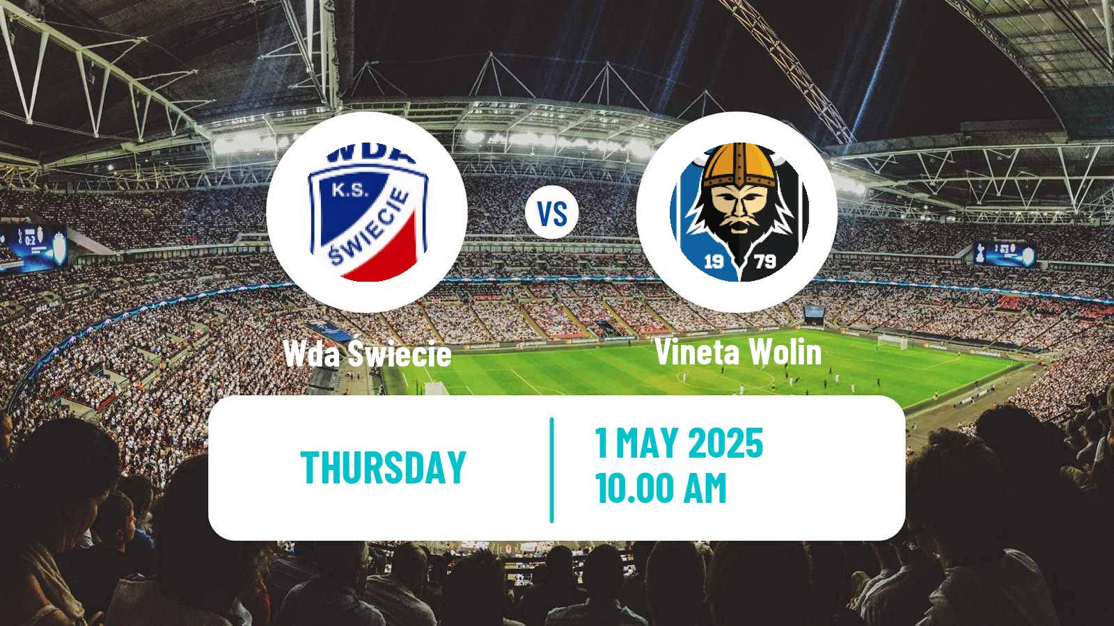 Soccer Polish Division 3 - Group II Wda Świecie - Vineta Wolin