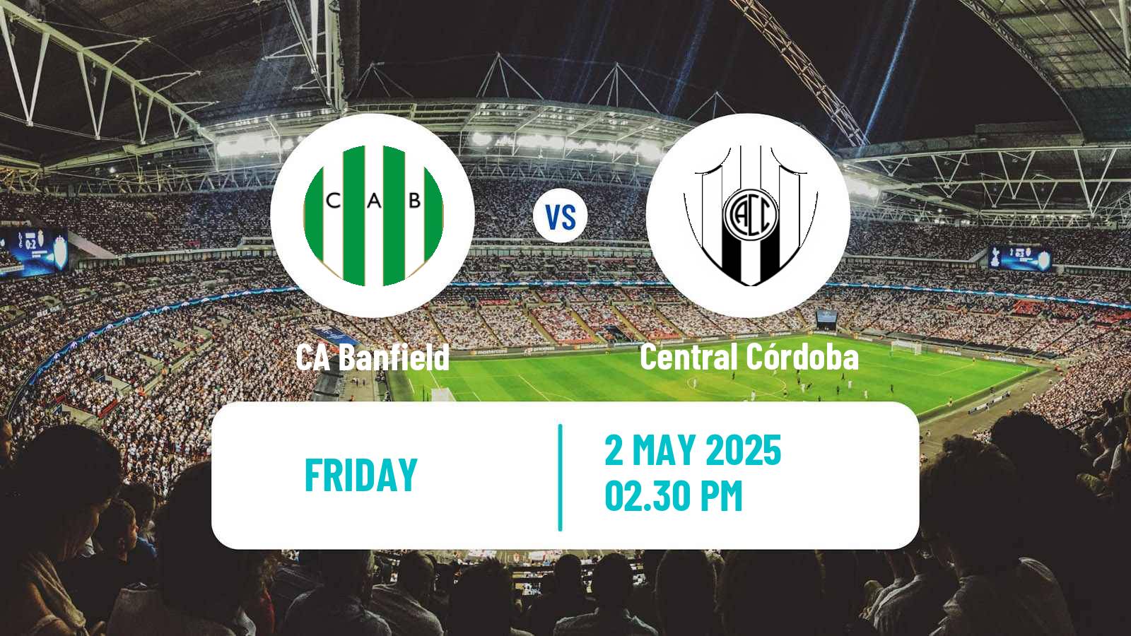 Soccer Argentinian Liga Profesional Banfield - Central Córdoba
