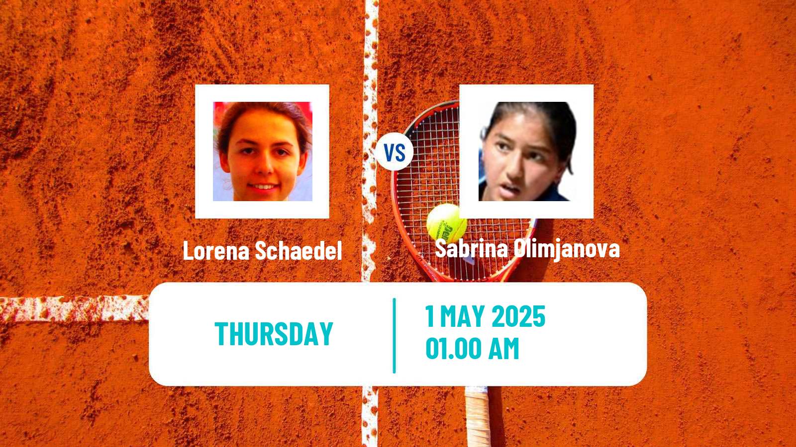 Tennis ITF W15 Shymkent 2 Women Lorena Schaedel - Sabrina Olimjanova