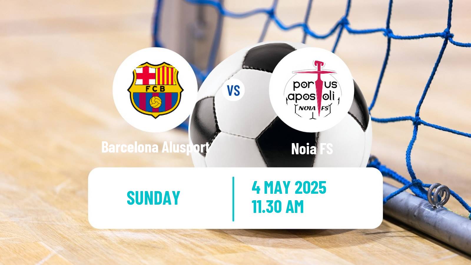Futsal Spanish Primera Division Futsal Barcelona Alusport - Noia