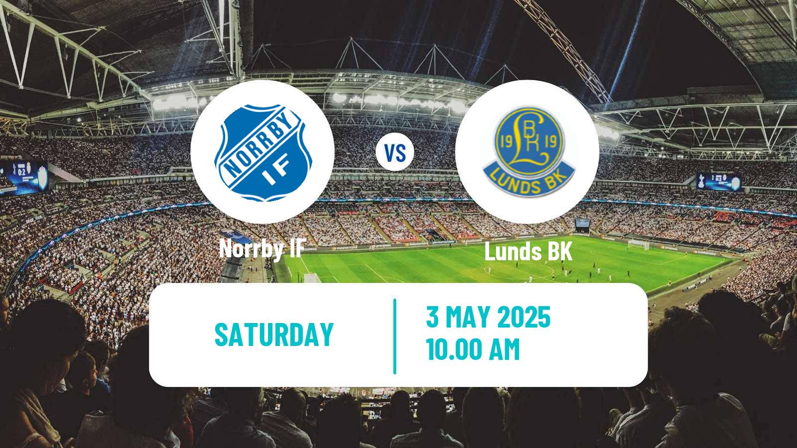 Soccer Swedish Division 1 Södra Norrby - Lunds