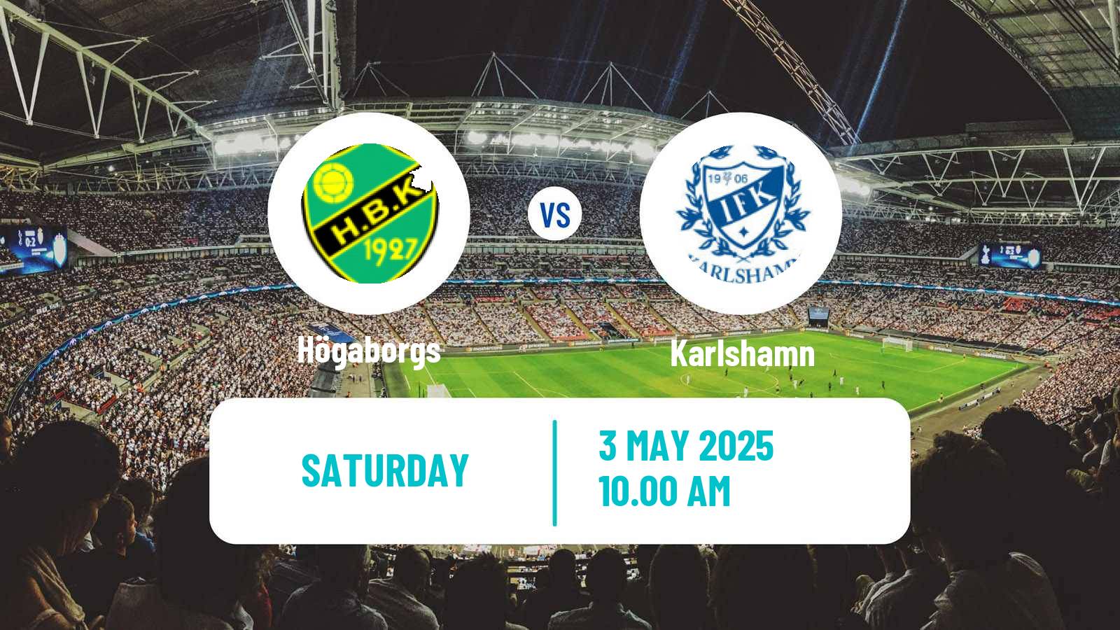 Soccer Swedish Division 2 - Södra Götaland Högaborgs - Karlshamn