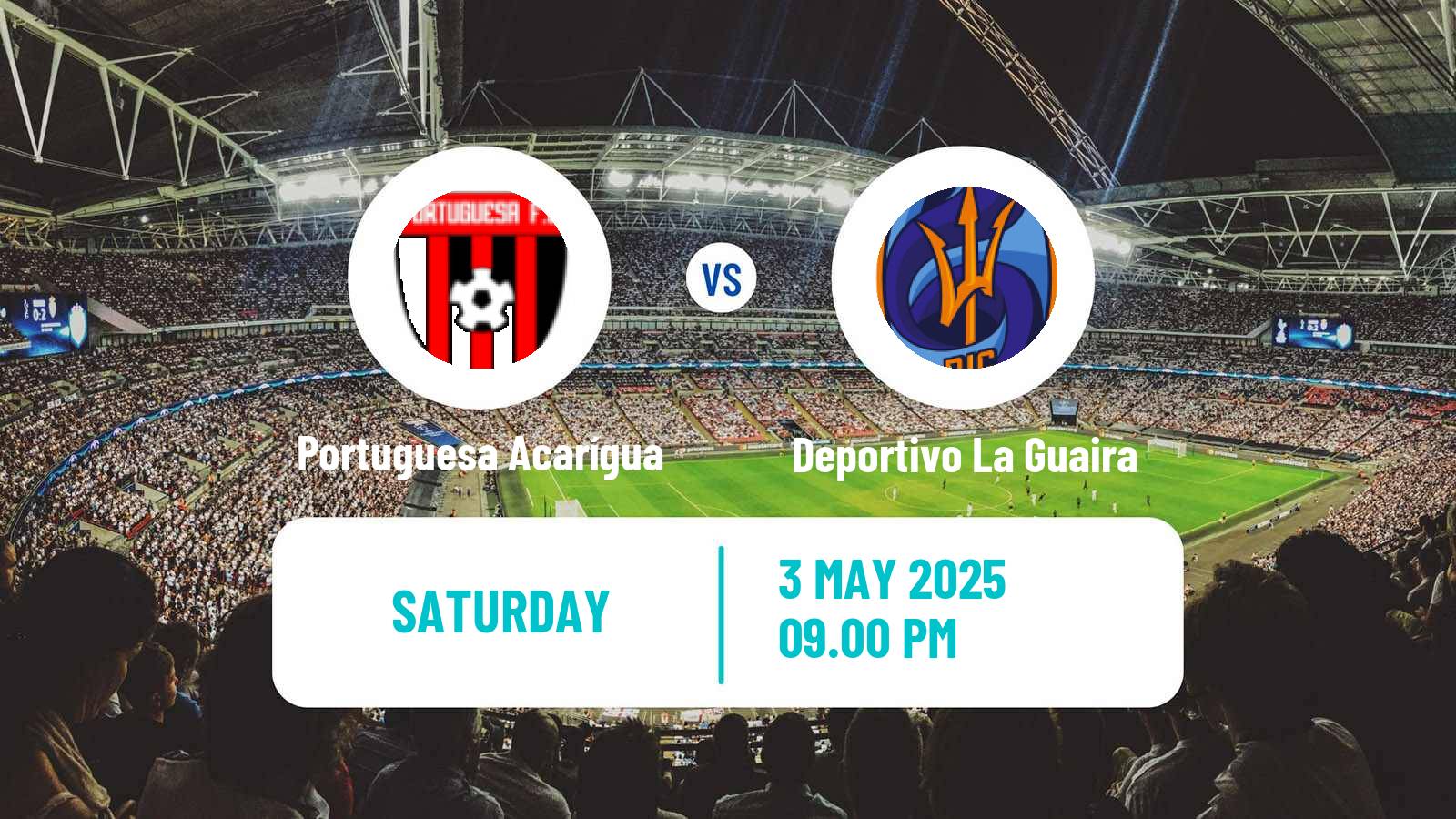 Soccer Venezuelan Primera Division Portuguesa Acarígua - Deportivo La Guaira