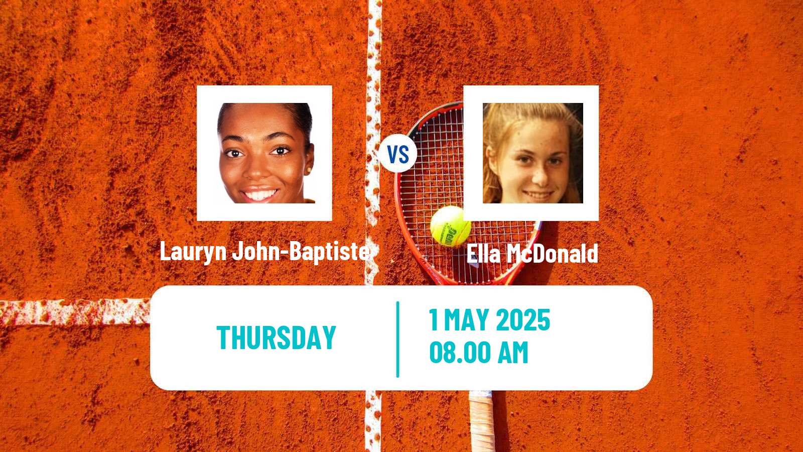 Tennis ITF W35 Nottingham Women Lauryn John-Baptiste - Ella McDonald