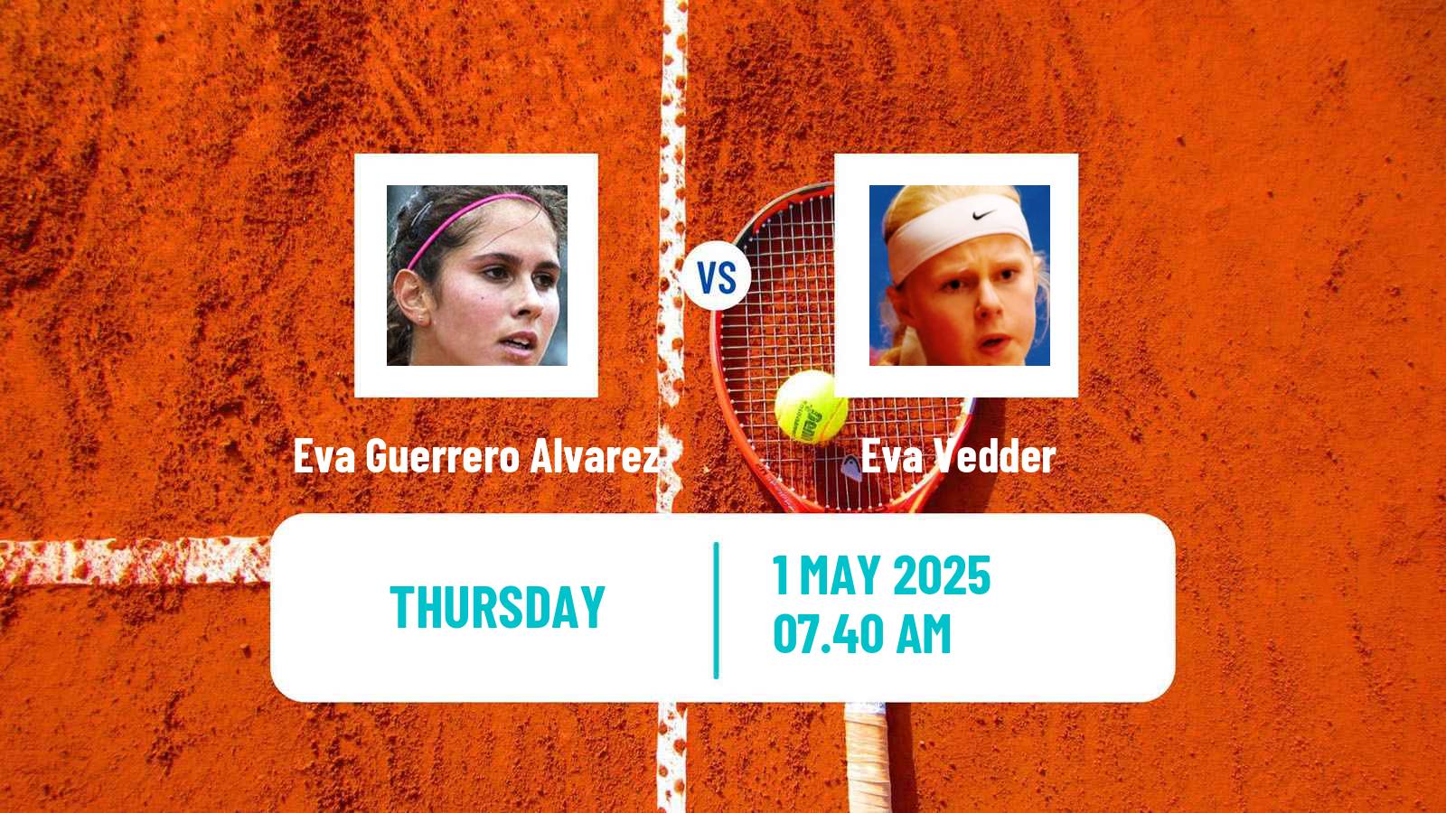 Tennis ITF W50 Yecla Women Eva Guerrero Alvarez - Eva Vedder