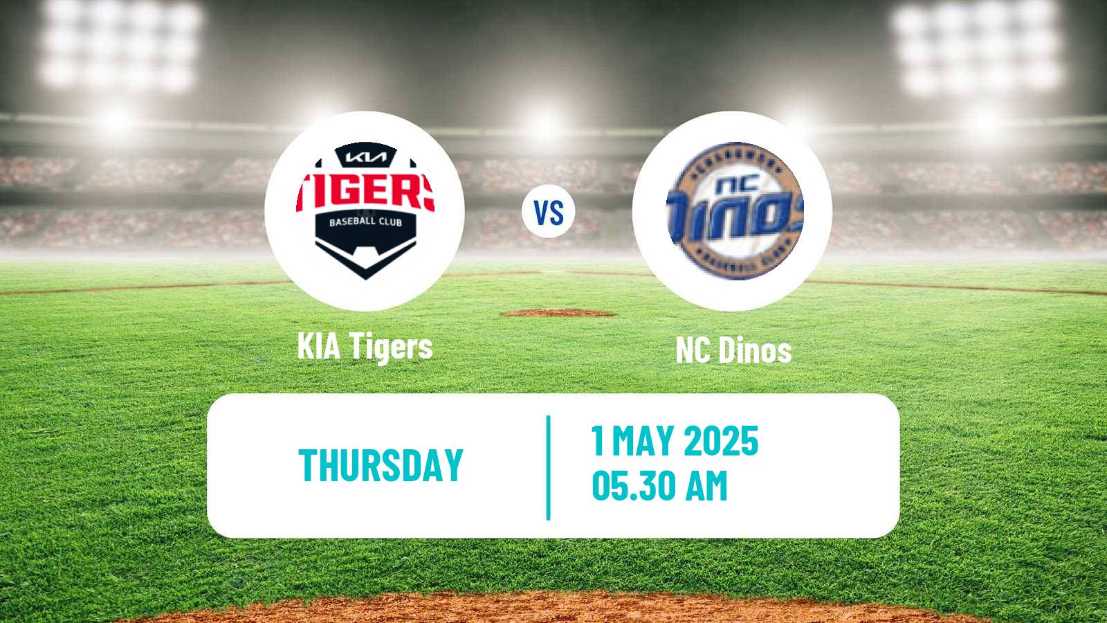 Baseball KBO KIA Tigers - NC Dinos