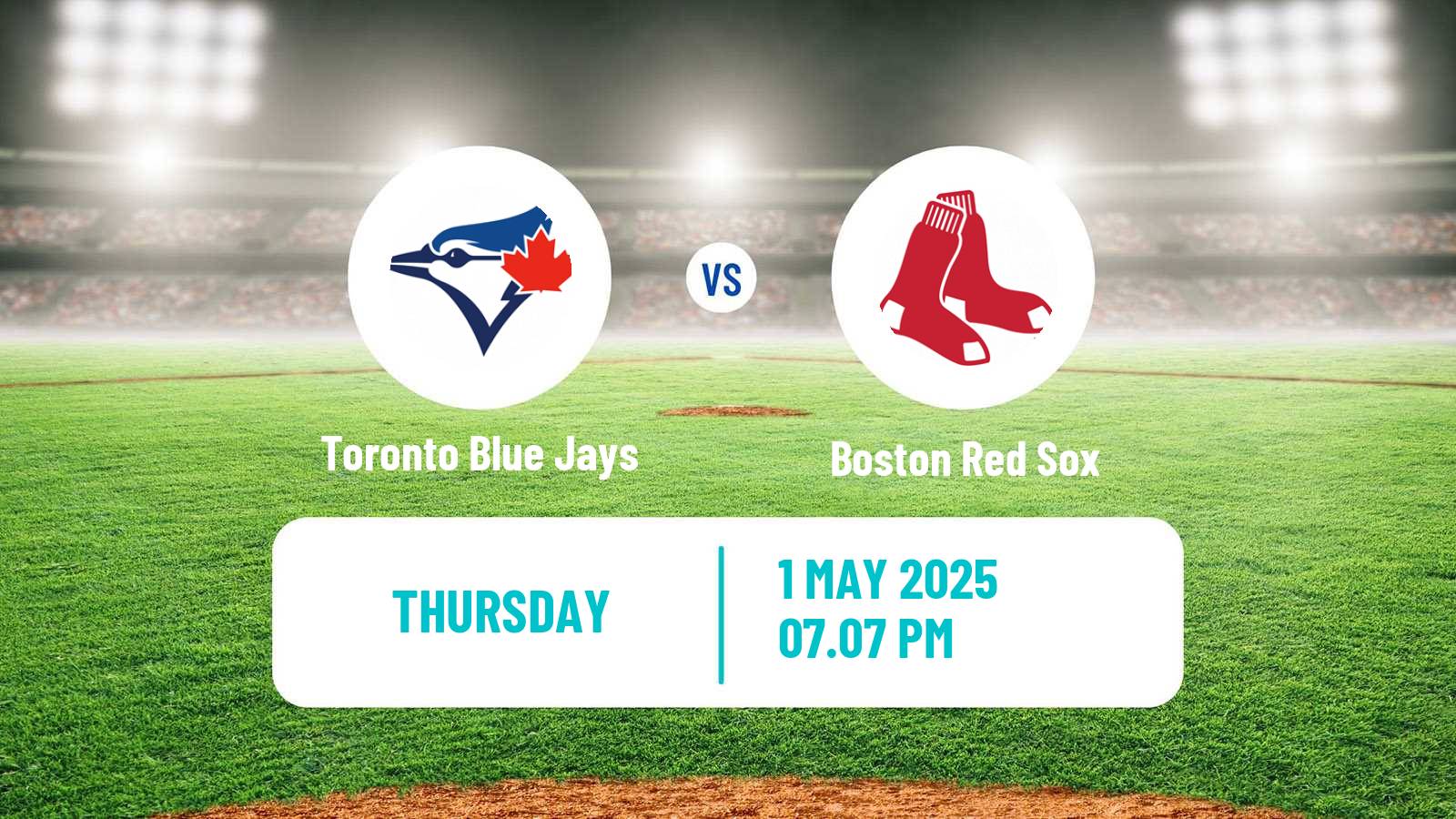 Baseball MLB Toronto Blue Jays - Boston Red Sox