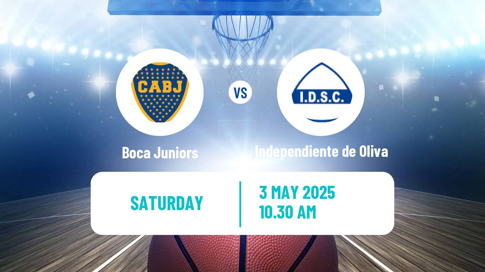Basketball Argentinian LNB Boca Juniors - Independiente de Oliva