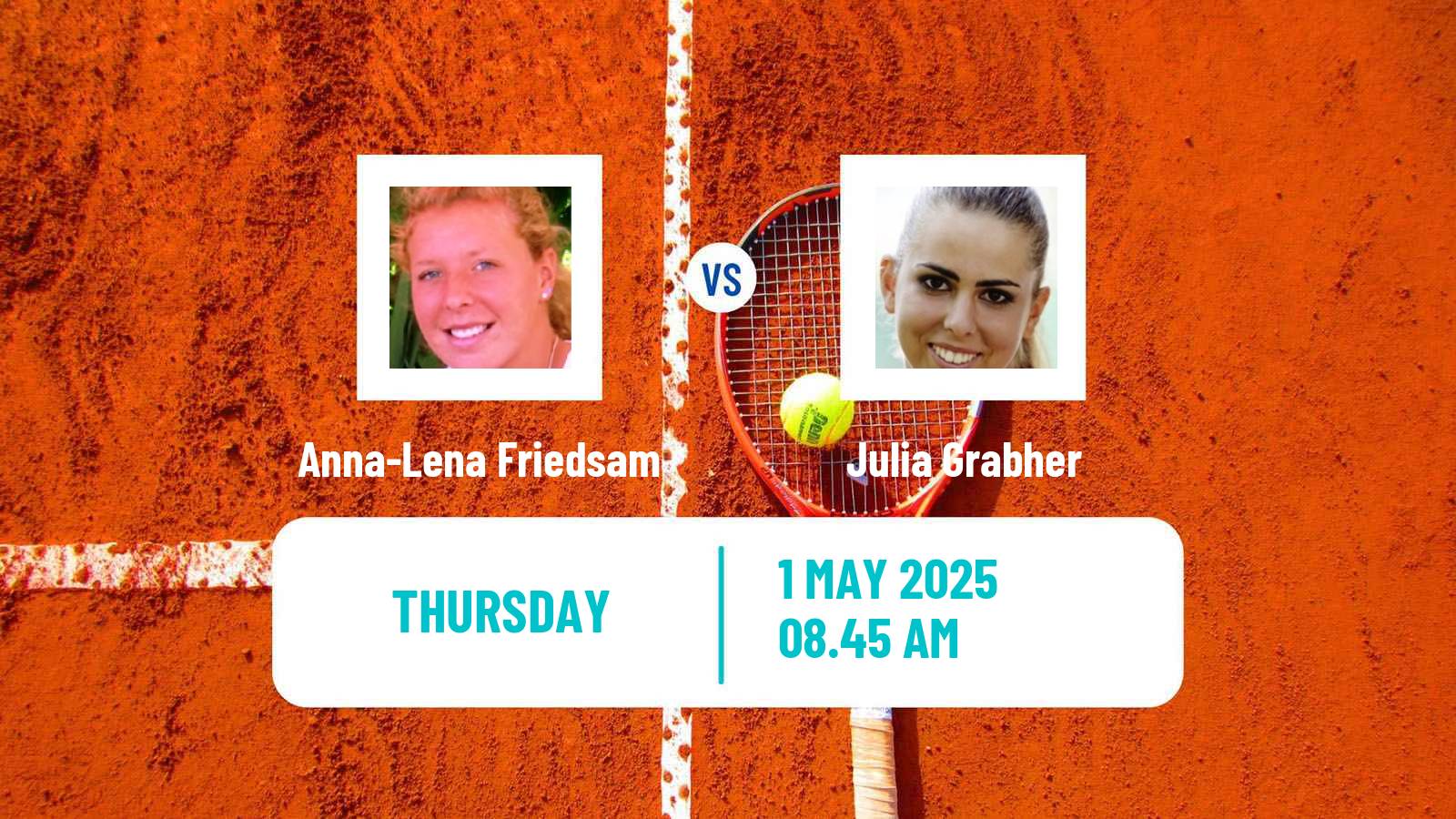 Tennis ITF W100 Wiesbaden Women Anna-Lena Friedsam - Julia Grabher