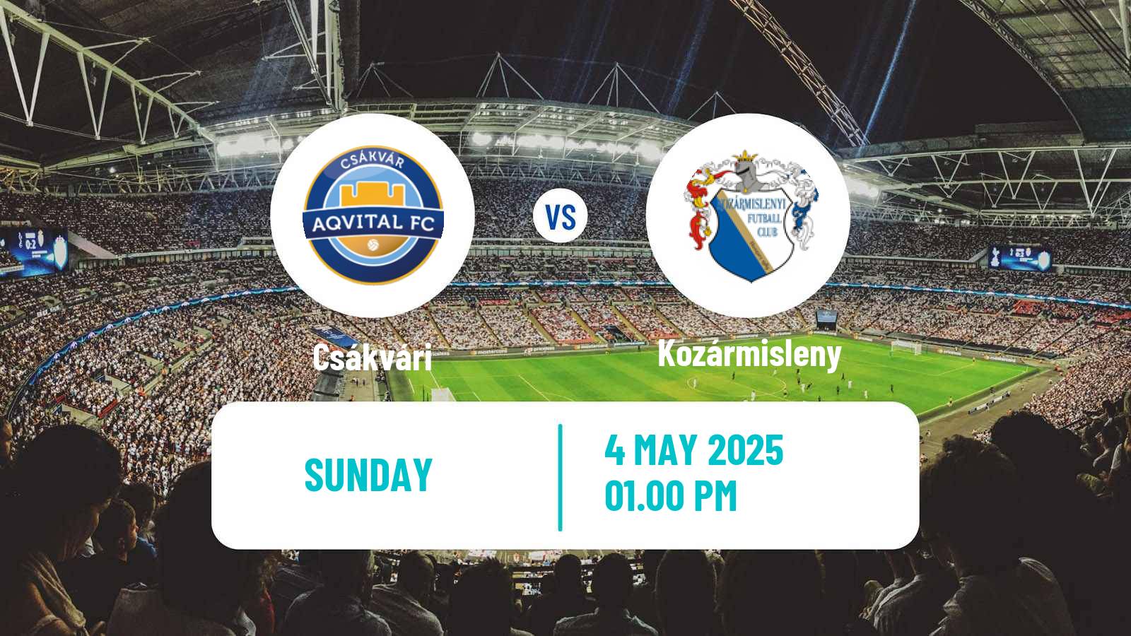 Soccer Hungarian NB II Csákvári - Kozármisleny
