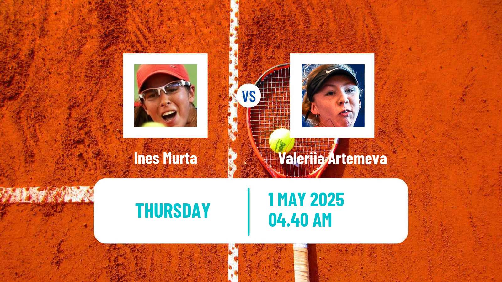 Tennis ITF W15 Monastir 17 Women Ines Murta - Valeriia Artemeva