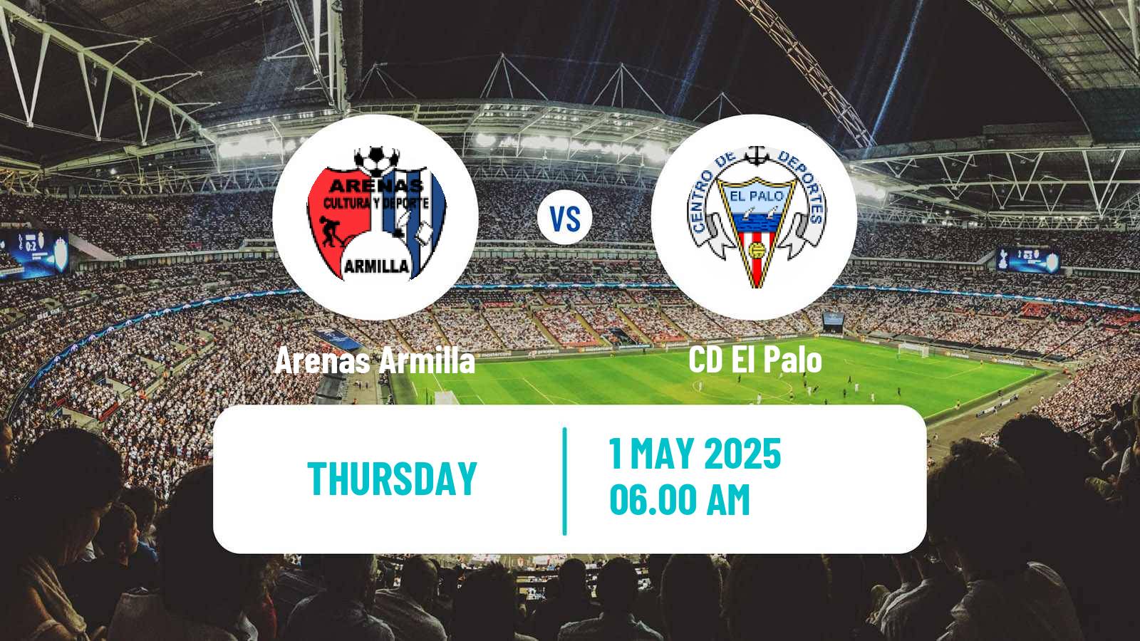 Soccer Spanish Tercera RFEF - Group 9 Arenas Armilla - El Palo