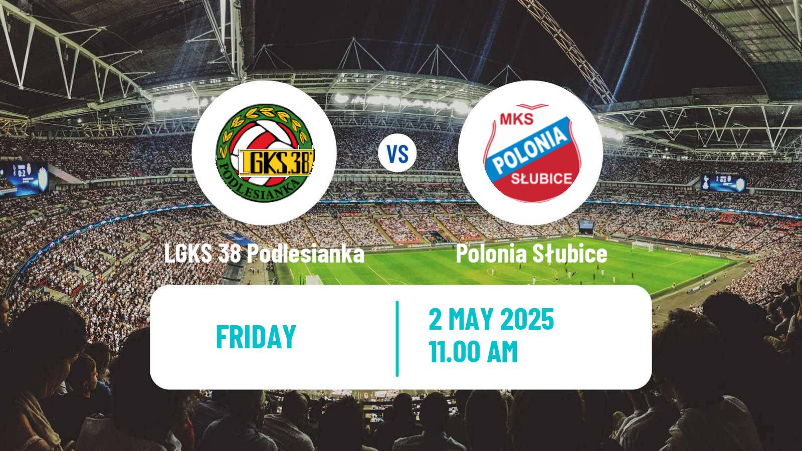 Soccer Polish Division 3 - Group III LGKS 38 Podlesianka - Polonia Słubice