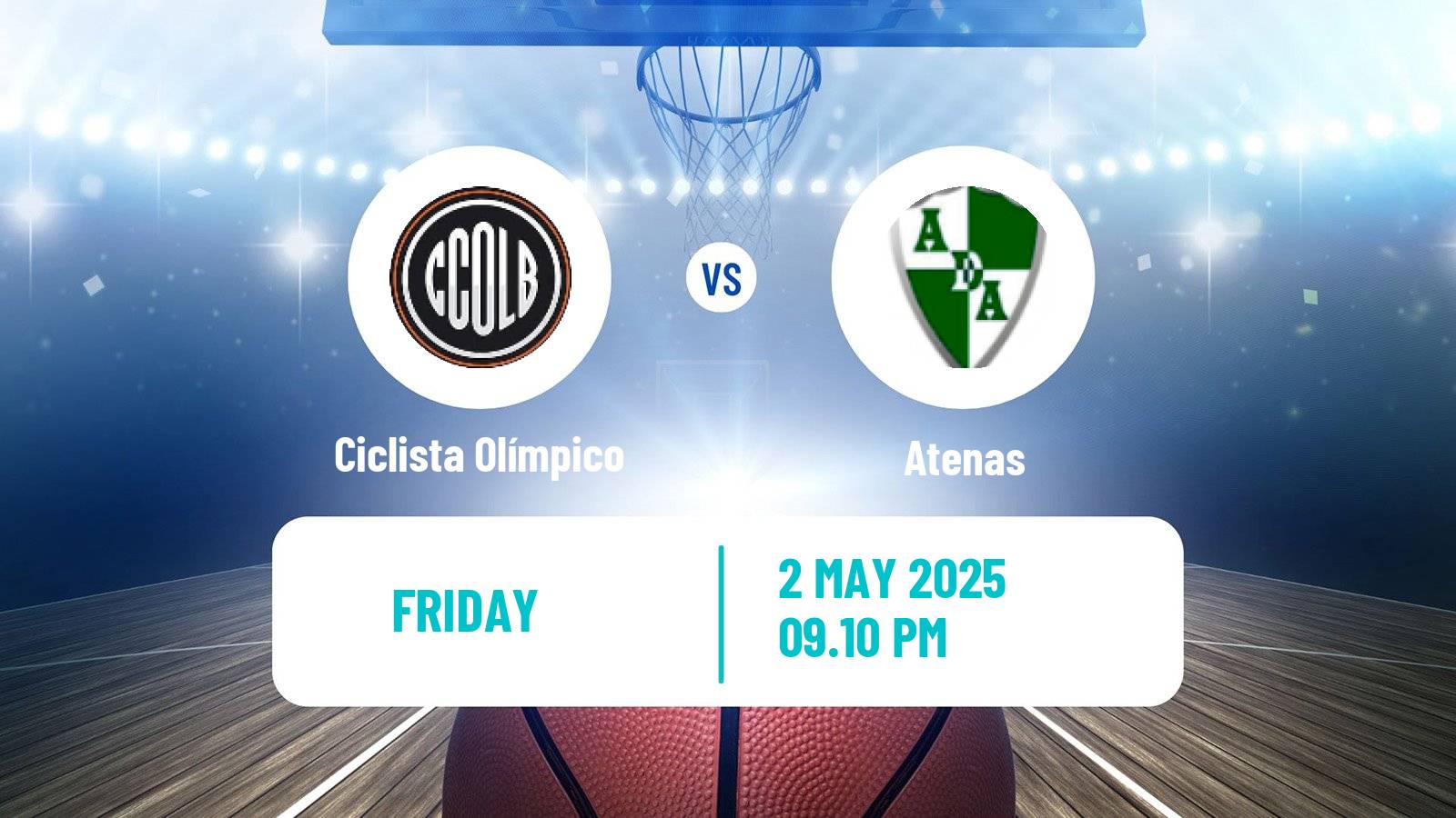 Basketball Argentinian LNB Ciclista Olímpico - Atenas