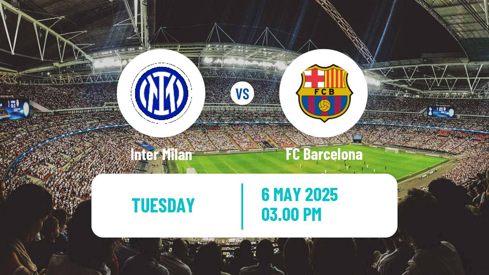 Soccer UEFA Champions League Inter Milan - Barcelona