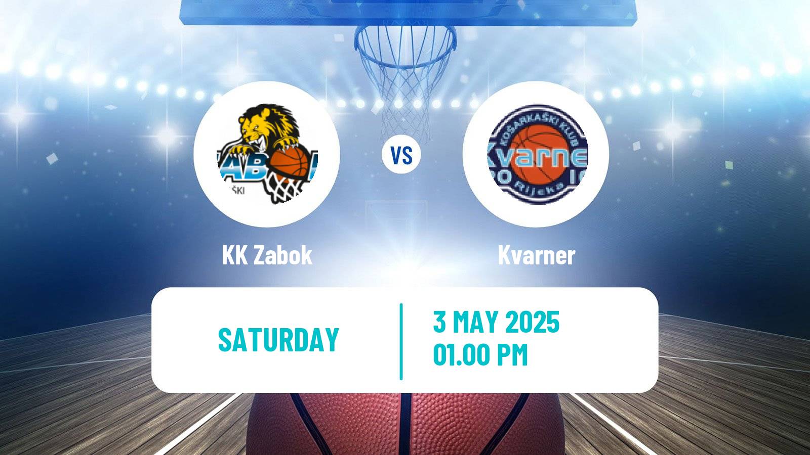 Basketball Croatian Premijer Liga Basketball Zabok - Kvarner