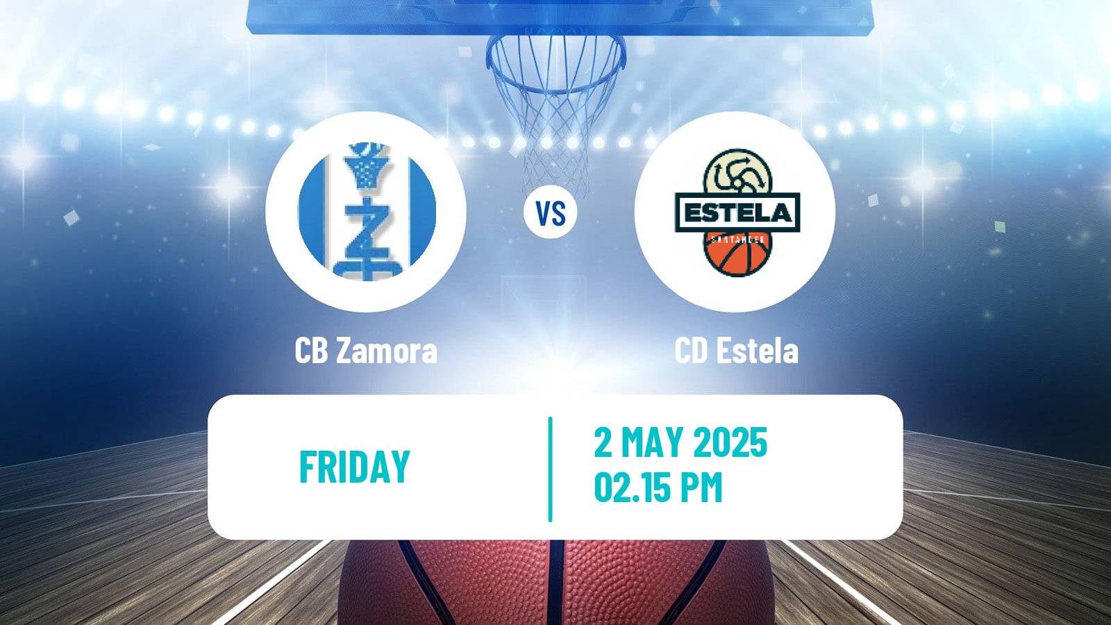 Basketball Spanish LEB Oro Zamora - Estela