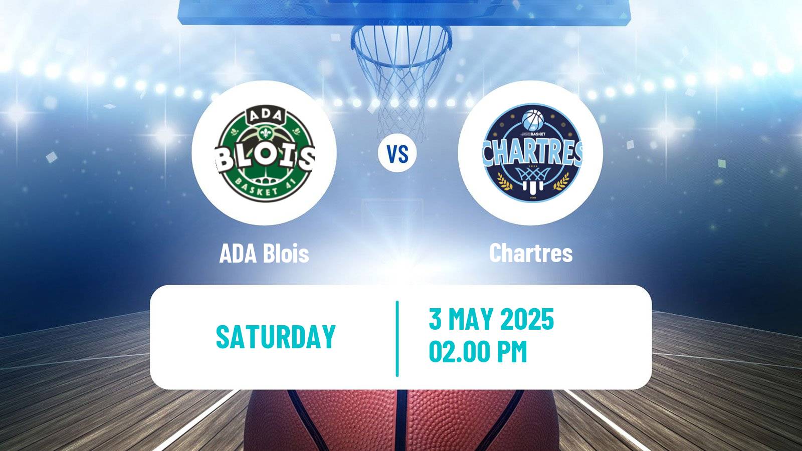 Basketball French LNB Pro B ADA Blois - Chartres