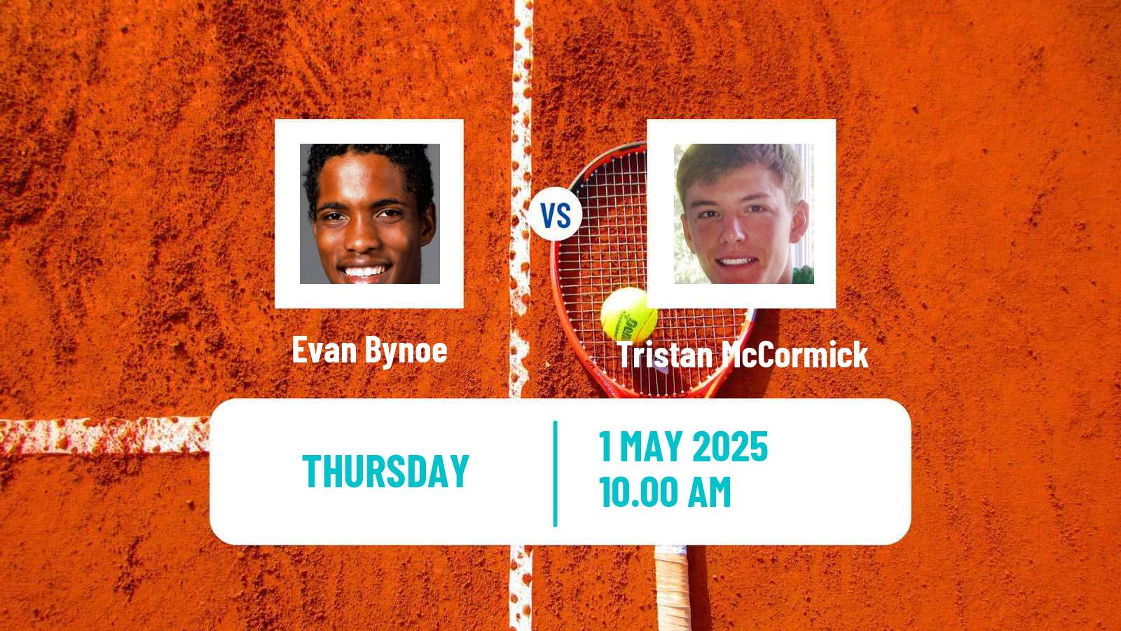 Tennis ITF M15 Orange Park Fl Men Evan Bynoe - Tristan McCormick