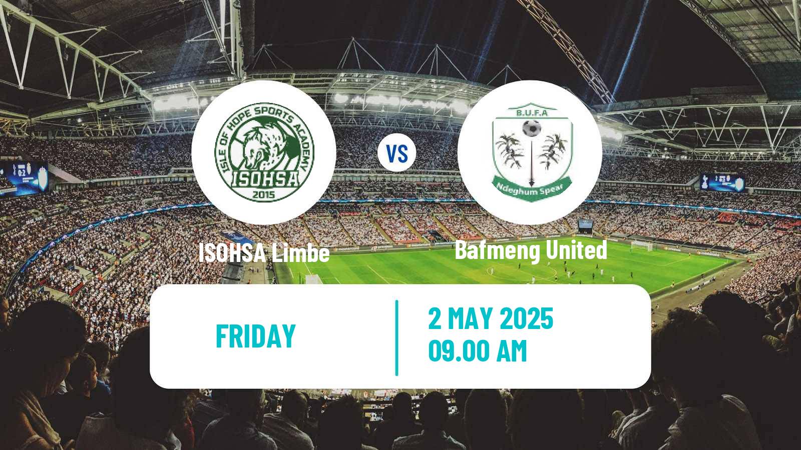 Soccer Cameroon Elite Two ISOHSA Limbe - Bafmeng United