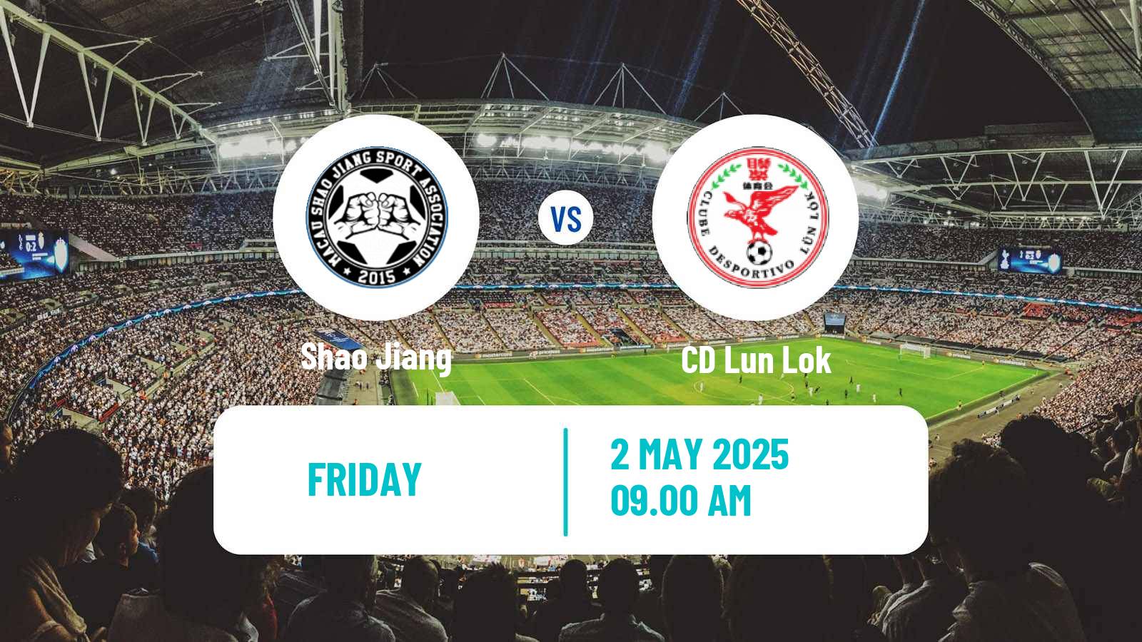 Soccer Macao Elite League Shao Jiang - Lun Lok