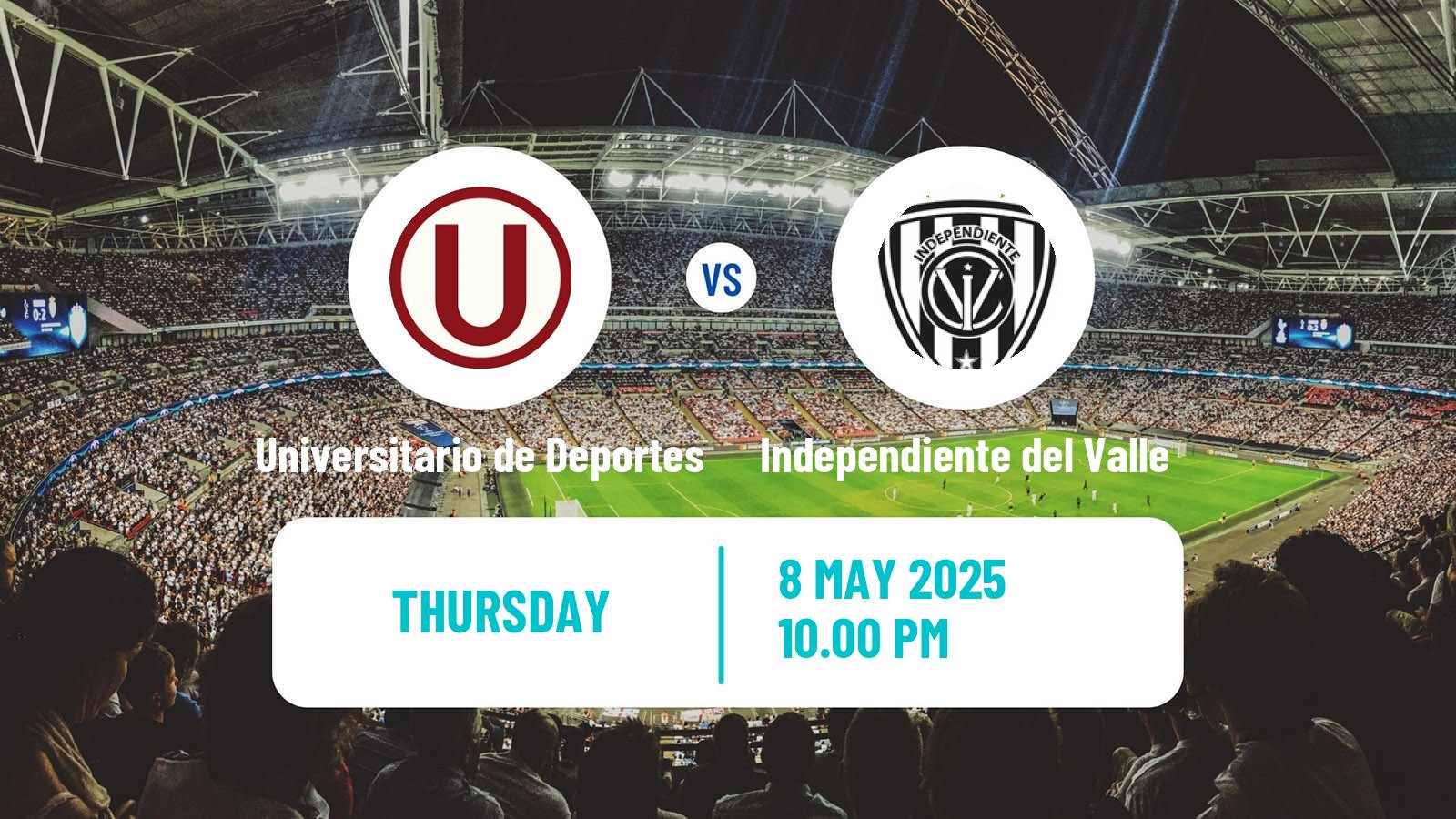 Soccer Copa Libertadores Universitario de Deportes - Independiente del Valle