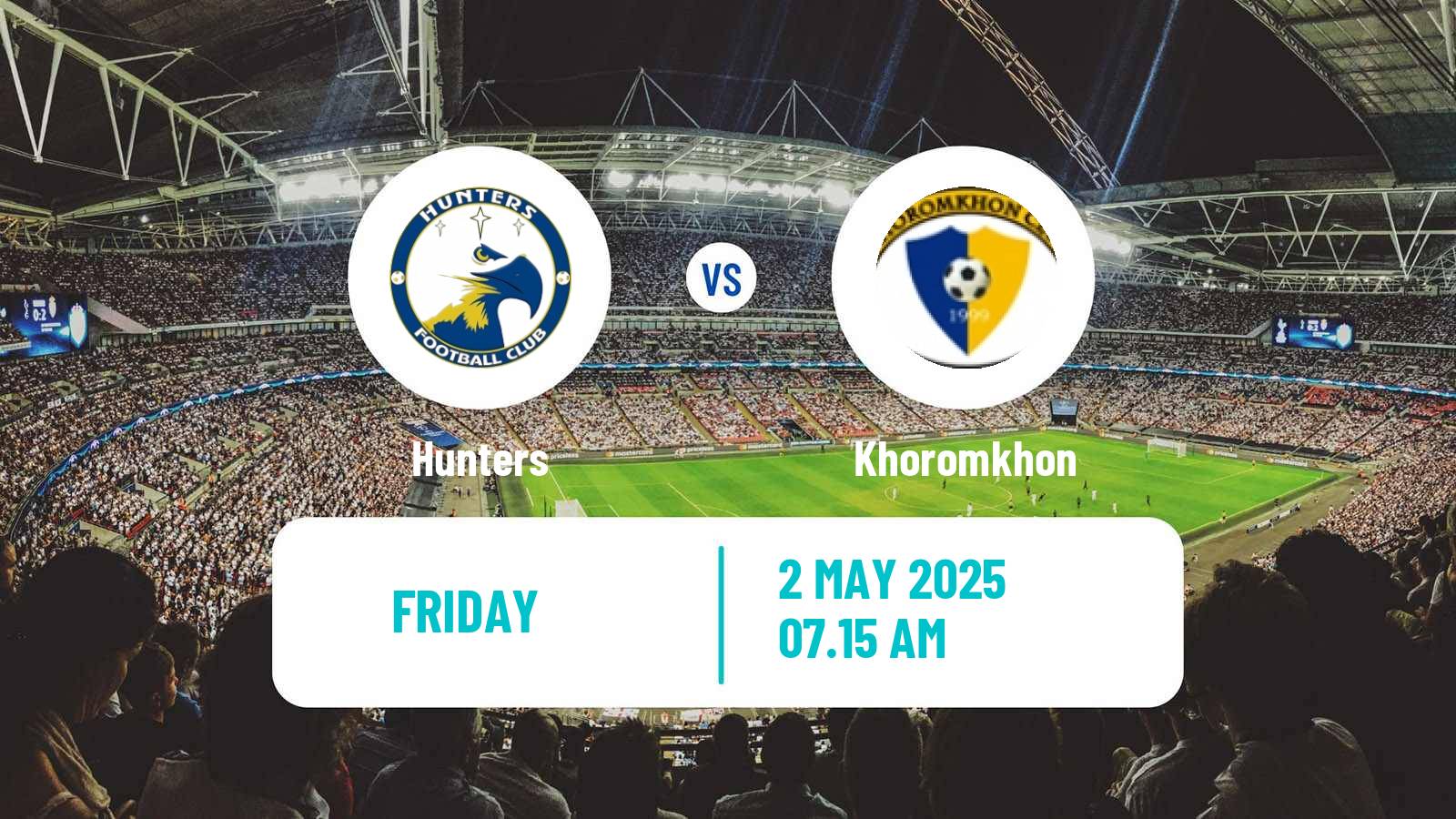 Soccer Mongolian Premier League Hunters - Khoromkhon