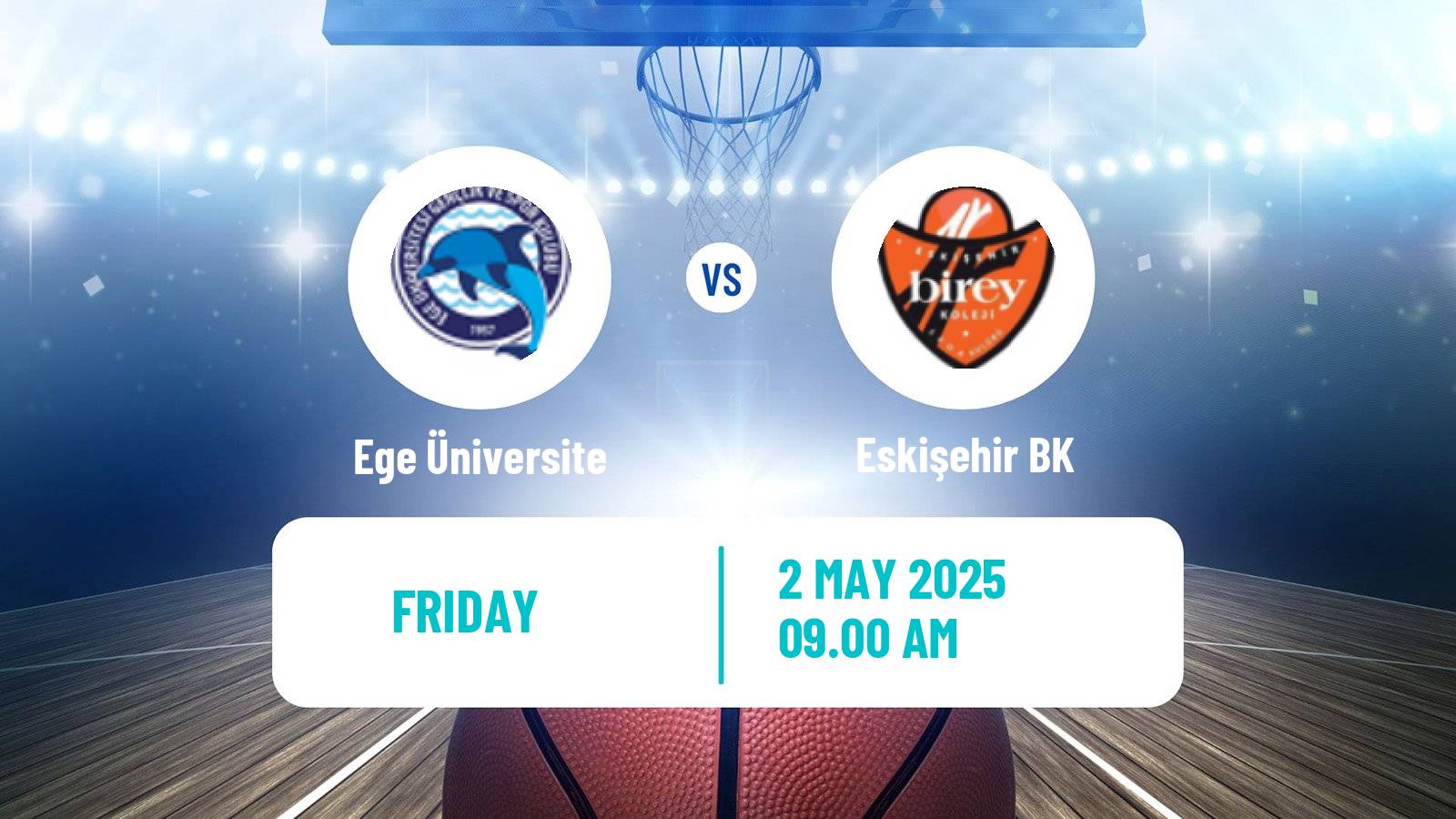 Basketball Turkish TB2L Ege Üniversite - Eskişehir BK