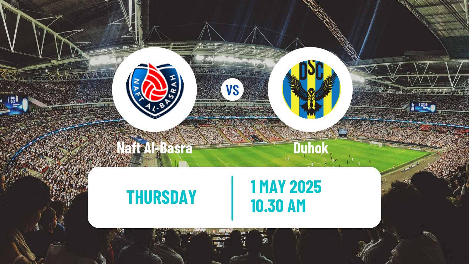 Soccer Iraqi Premier League Naft Al-Basra - Duhok