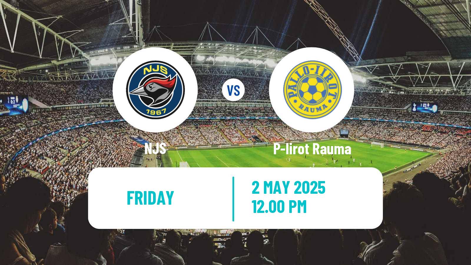 Soccer Finnish Kakkonen Group B NJS - P-Iirot Rauma