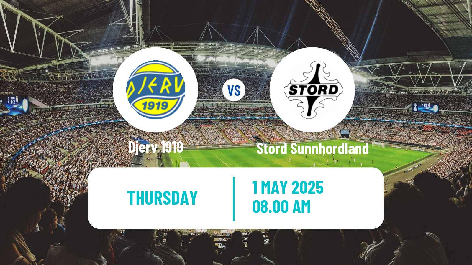 Soccer Norwegian Division 3 - Group 5 Djerv 1919 - Stord Sunnhordland