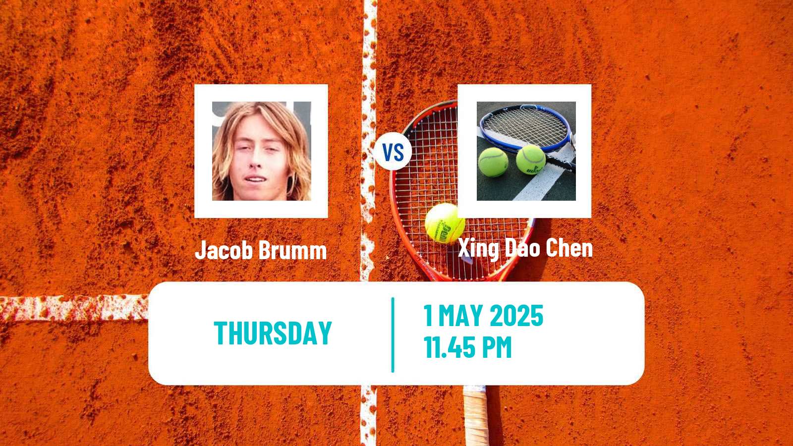 Tennis ITF M25 Anning Men Jacob Brumm - Xing Dao Chen