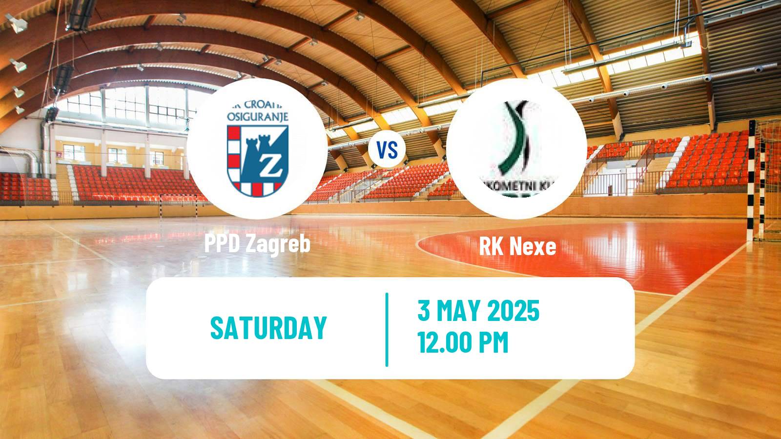 Handball Croatian Premijer Liga Handball PPD Zagreb - Nexe