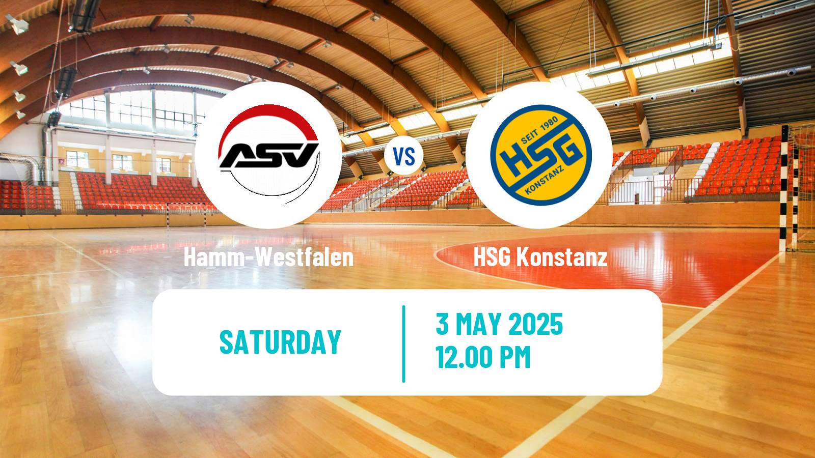 Handball German 2 Bundesliga Handball Hamm-Westfalen - Konstanz