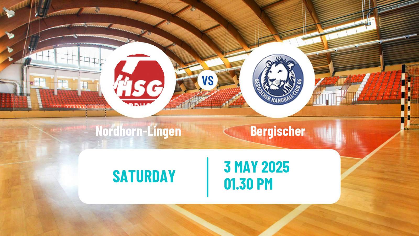 Handball German 2 Bundesliga Handball Nordhorn-Lingen - Bergischer